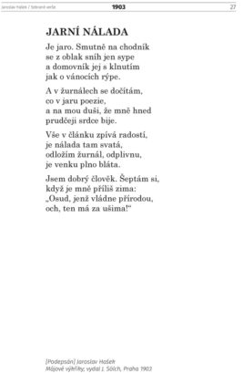 Jaroslav Hašek: Sebrané verše - Image 5