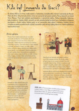 Vědci a vynálezci: Stroje Leonarda da Vinci – kniha + 3D puzzle - Image 2